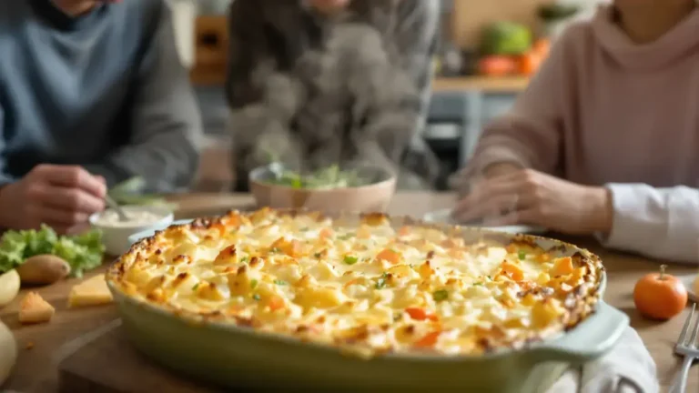 Aardappelgratin met prei en wortels: een eenvoudig en smeuïg recept om dagelijks van te genieten