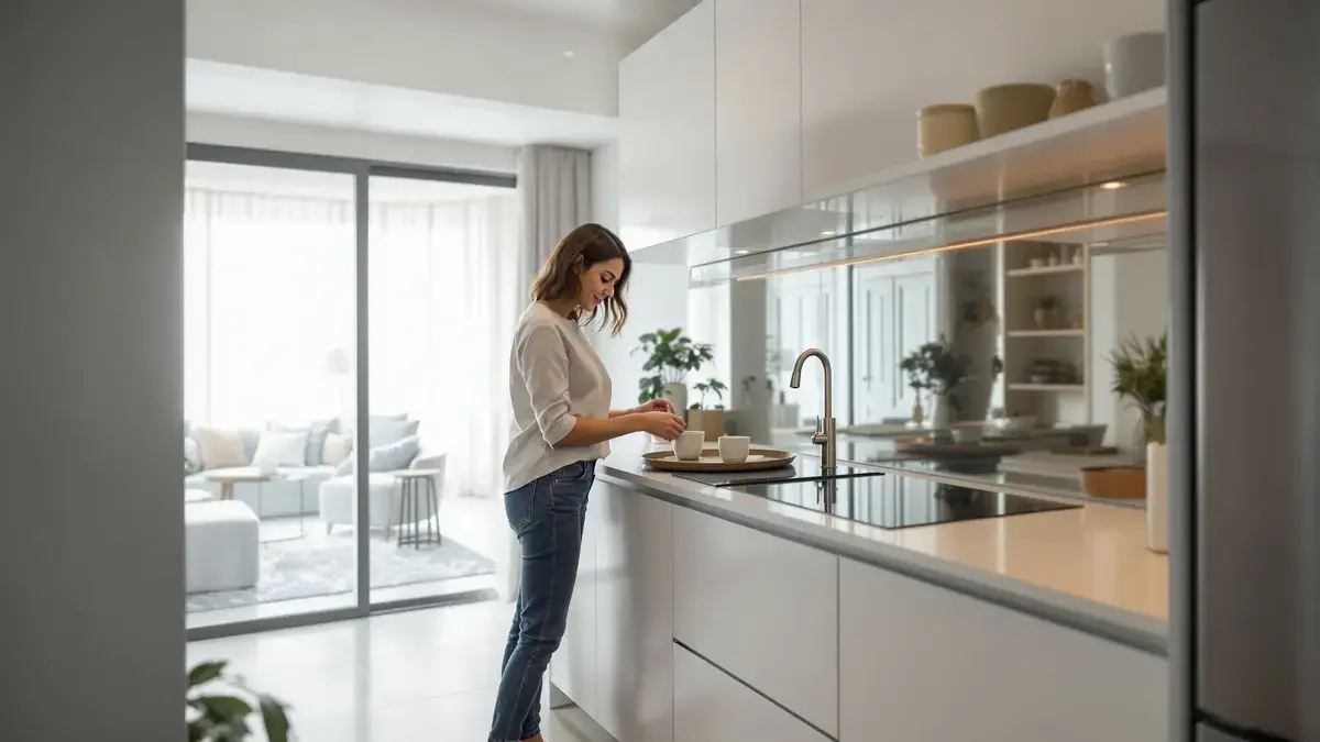Deze eenvoudige tips vergroten een kleine keuken zonder dat er verbouwingen nodig zijn, zoals professionals bevestigen