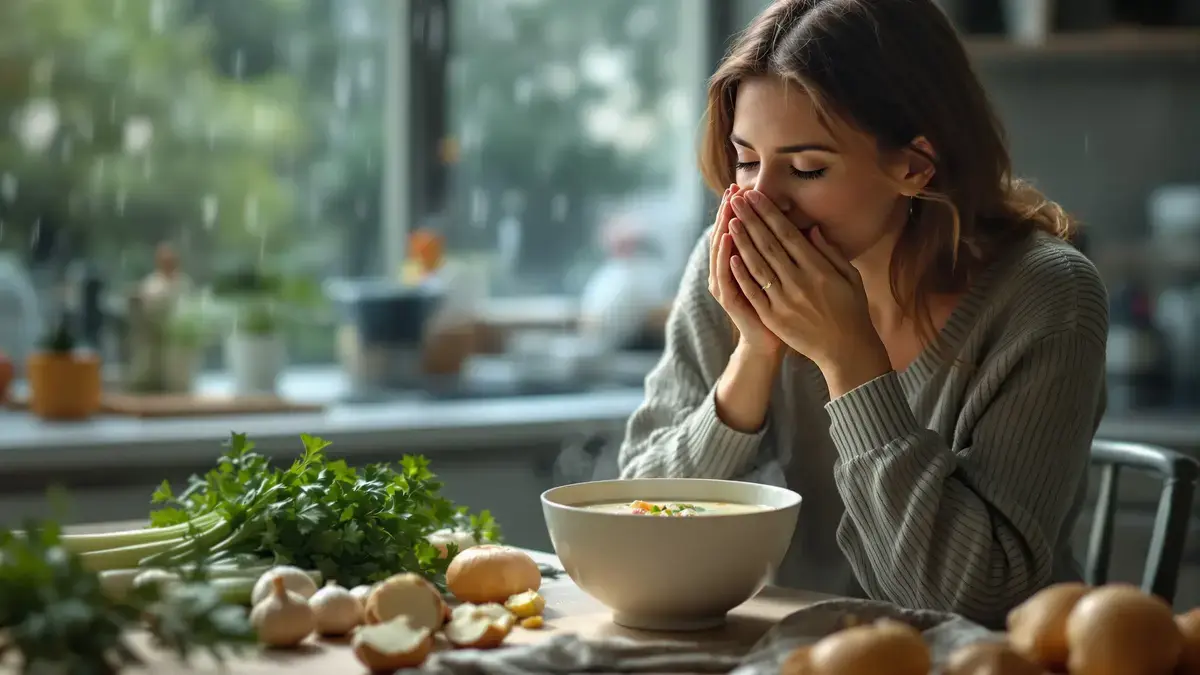 Deze smaakvolle, gezonde romige witte soep behoort tot mijn favoriete soepen