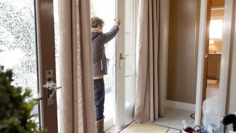 Het verbeteren van de isolatie van uw voordeur helpt de warmte binnen te houden zonder extra inspanning