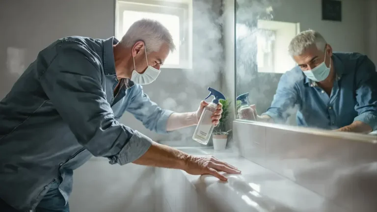 Dit jaarlijkse ritueel van vijf minuten kan in uw badkamer de schimmels uitroeien die u onvermijdelijk acht