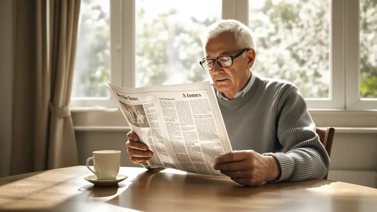Specialisten zijn het erover eens dat mensen die nog papieren kranten lezen het risico lopen moderne trends te missen en zich geïsoleerd te voelen.