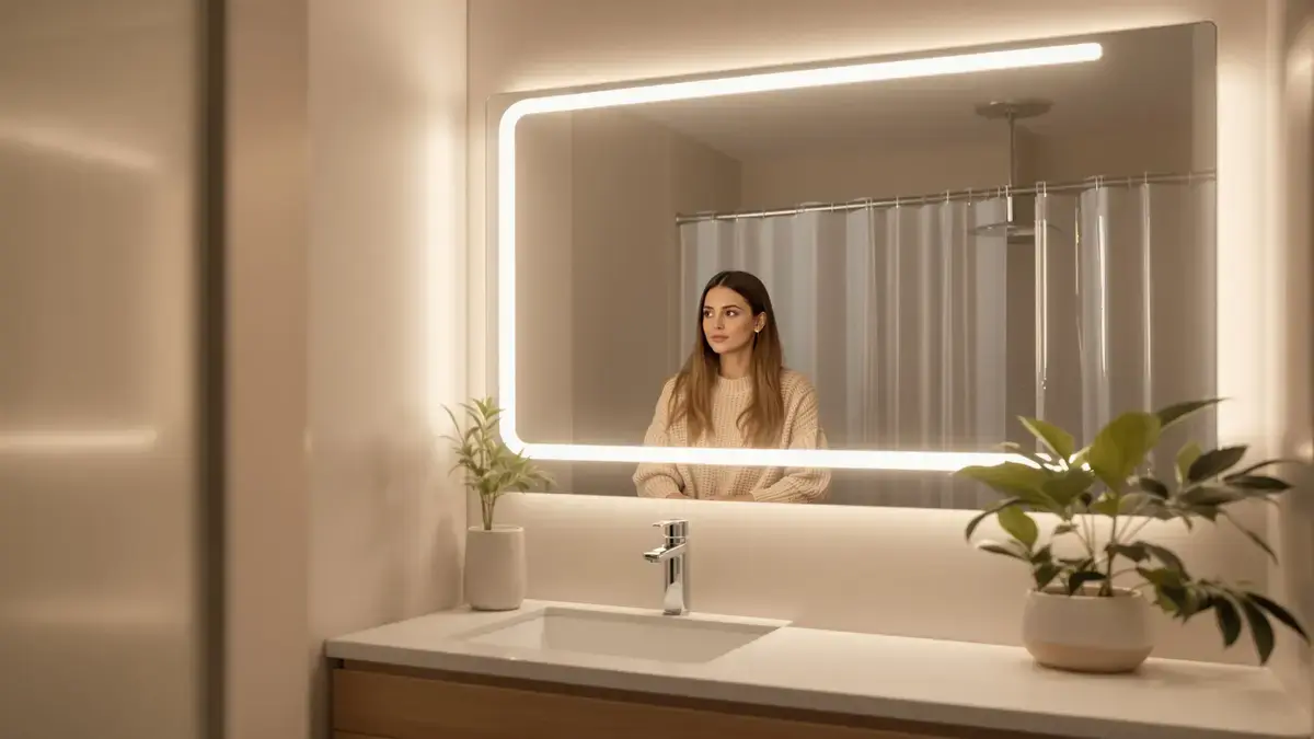 Een weinig bekend woontrucje transformeert je badkamer, zelfs bij ruimtegebrek, zonder zichtbare inspanning